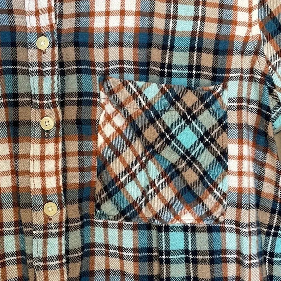 Aeropostale Women’s Cotten Plaid Button Up Size Small - Picture 3 of 7